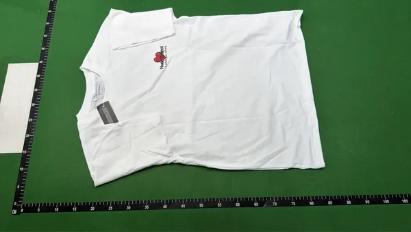 Large Back Graphic Print Oversized T-Shirts — warehouse QC photo 6