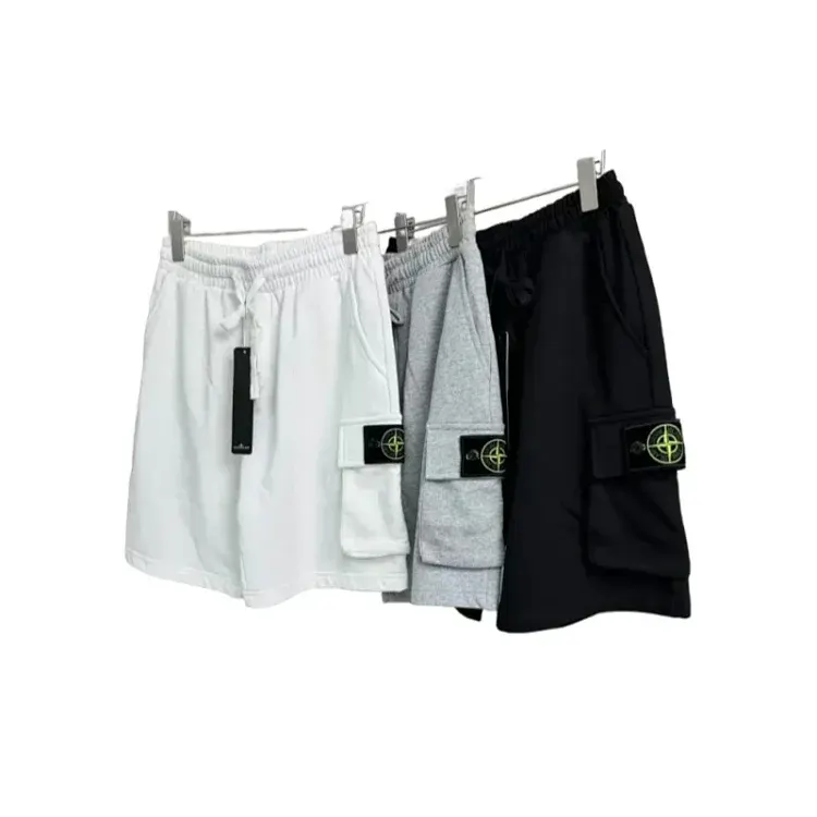 Cargo Pocket Sweat Shorts With Badge Patch — merchant catalogue photo