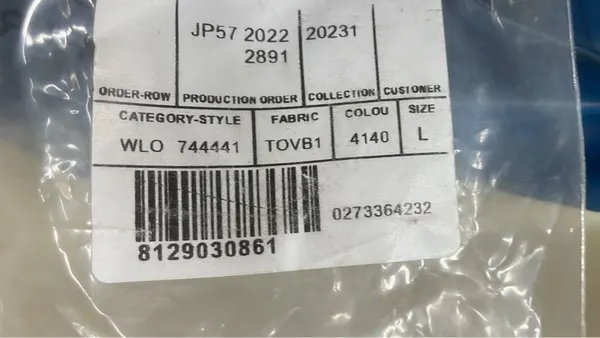 Faded Navy Oversized Zip Up Hoodie — warehouse QC photo 1